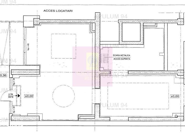 Spațiu comercial, de 96 mp, în Unirii