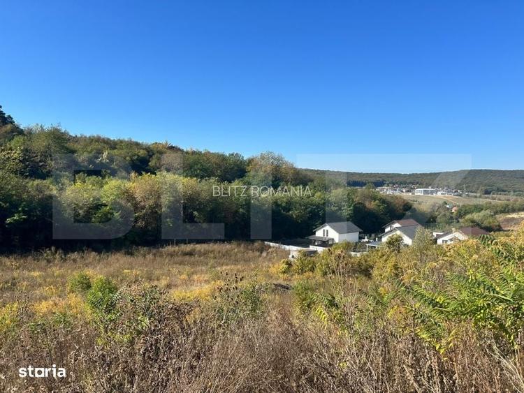 De vanzare teren intravilan in Corunca 1.800 mp, langa padure