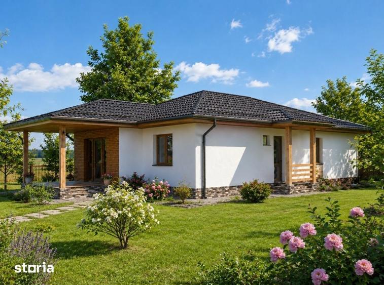 Casa pe un nivel la cheie, 184 mp,teren 650 mp,fotovoltaice,LIVEZENI - 1
