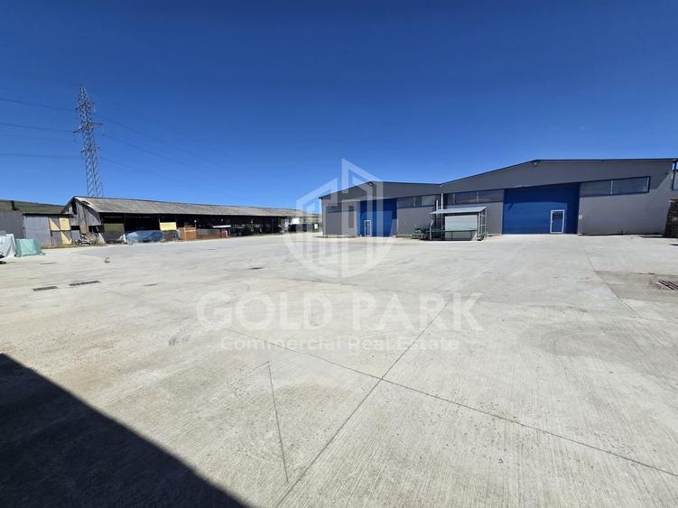 Hala/Depozit-Zona Autostrazii-Curte Betonata - Disponibil imediat - 10