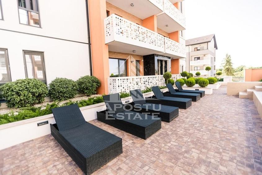 Apartament cu 3 camerere, mobilat de lux parcare subterana si piscina. - 24
