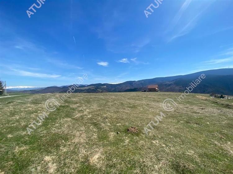 Teren intravilan de 3000 mp cu utiltati si PUZ in Paltinis Judet Sibiu - 8