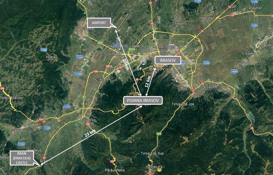 Teren Construcții intravilan de 348523 mp, în Poiana Brașov