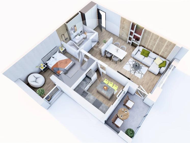 Apartament 2 camere | Ansamblu rezidential modern | Predare 2026 - 1