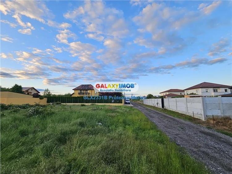 Teren intravilan 680 m situat in comuna Cornetu pe Strada Aeroportului - 1