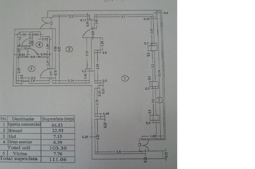 Zona Mosilor - Pizaa Hut sp 110 mp vitrina 12 m - 3
