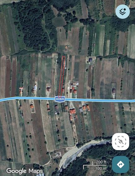 Teren 2.366 mp Zervesti drum principal spre Muntele Mic - 1