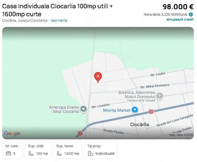 Casa Ciocarlia 100 mp + 1600 mp curte - 8
