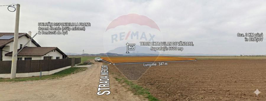 Teren Investiție 6300mp Săcele - 10m de Utilități in Raza Soarelui - 1