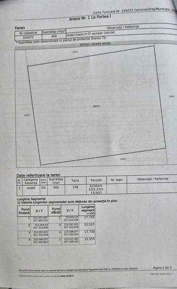 Vand Teren Intravilan in Bujac | Cartier Nou | Dotat cu Utilitati - 2