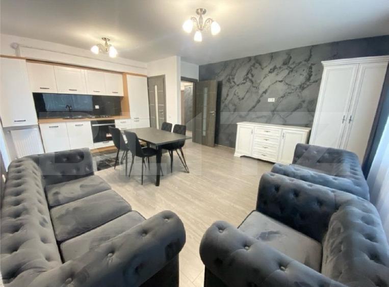 Apartament de 2 camere, 56mp, mobilat si utilat, zona Tatarasi - 1