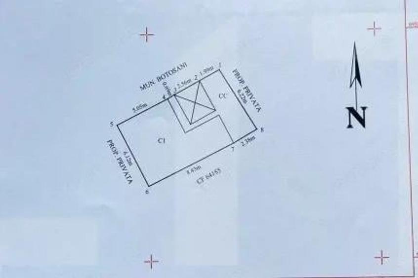 Spatiu comercial 40 mp utili | Teren Proprietate 65 mp | Zona Grivi?a, Boto?ani - 1