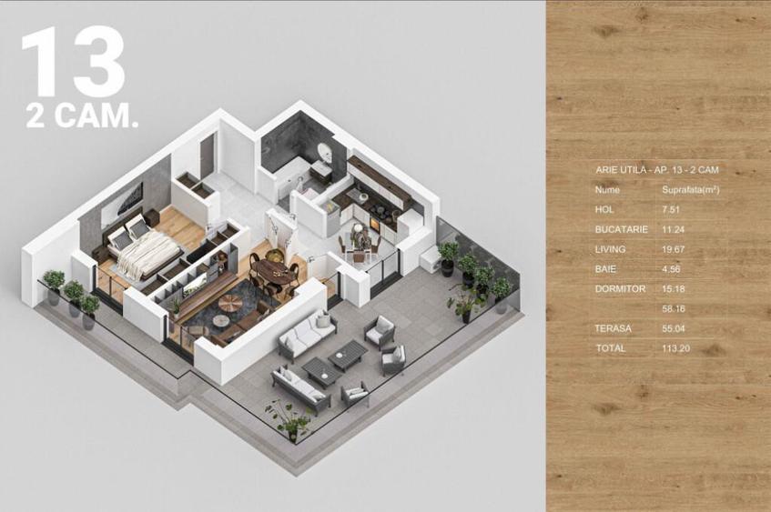 FINALIZAT |Pompa caldura | Panouri fotovoltaice| 72mp terasa - 2