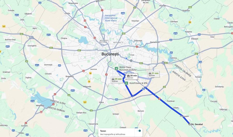 Casa de vanzare Frumusani - Spatiu Comercial la Parter - 25 min de Bucuresti - 2