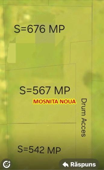 vand teren Mosnita serena 100 euro mp - 1