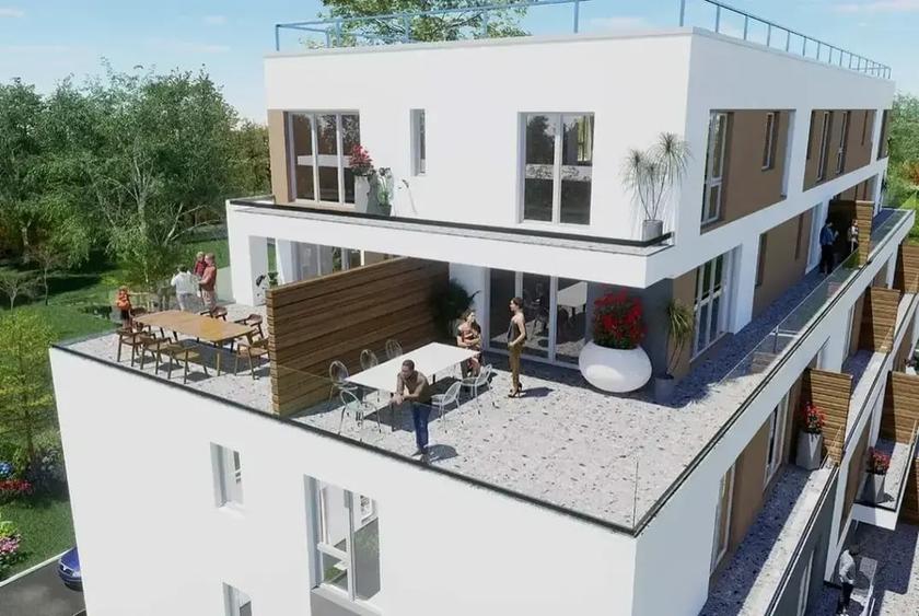 Duplex tip Penthouse cu 4 Camere si Birou | 181,4 mp - 2