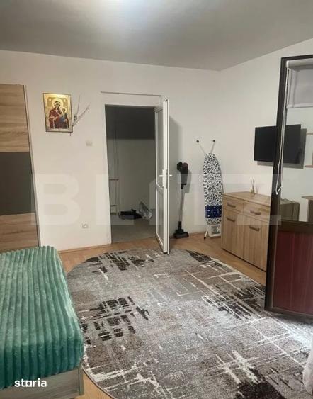 Garsonieră decomandată, mobilată în Păcurari
