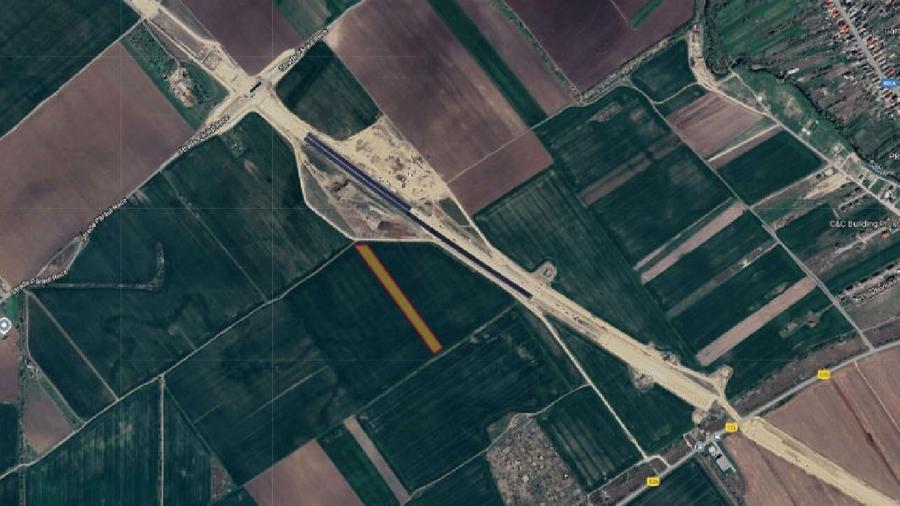 Teren agricol intravilan de 10000 mp, în Clinceni