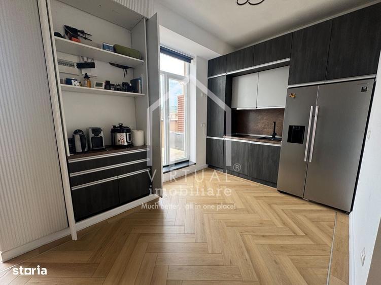 Penthouse cu 2 camere - 41 mp utili + 45 mp terasa + boxa + parcare - 3