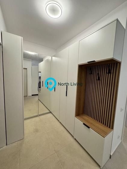 Apartament cu 2 camere semidecomandat, mobilat în Popești-Leordeni