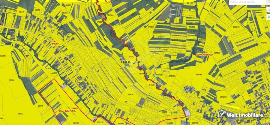 Vanzare Teren, 17000mp, zona Petrom-Lidl, Baciu, opurtunitate investitie - 2