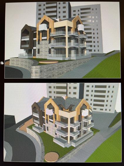 Proiect si autorizatie imobil 6 apartamente, 800 mp, P+2E+M - 1