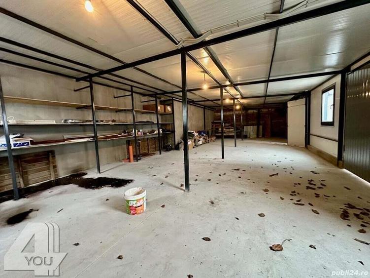 Hala industriala 1000 mp cu teren 3100 mp,curte betonata ?i pietruita - 2