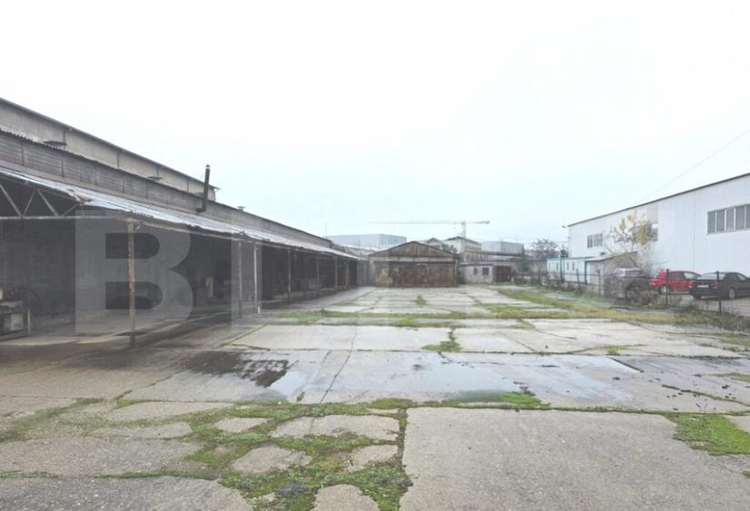 Teren 2.412 mp, hala 600 mp front 32.5 m, zona Centura - 1