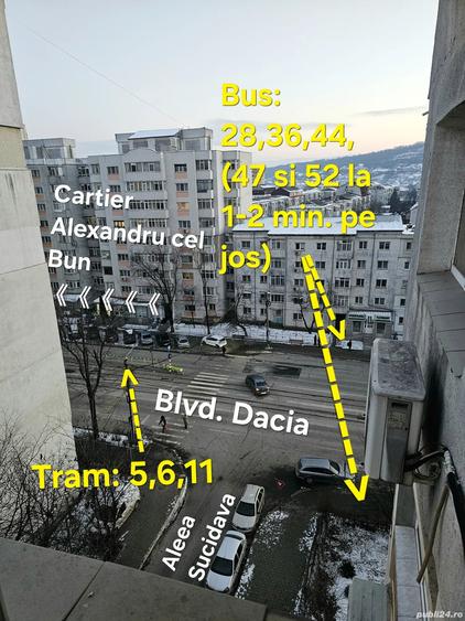 Proprietar Inchiriez apartament 3 camere, 64 mp Zimbru (Dacia) - 5