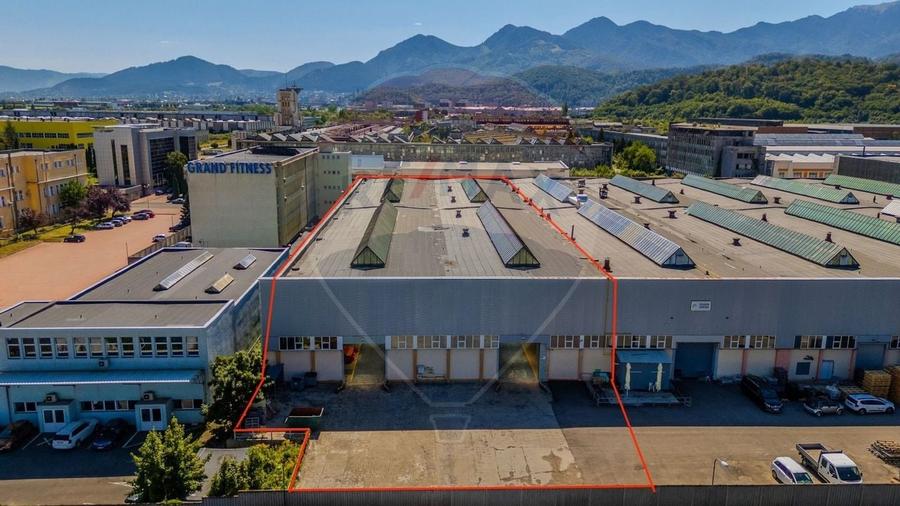 2 tronsoane hala |2 poduri rulante 10/18 T, Parcare, Productie\depozit - 1