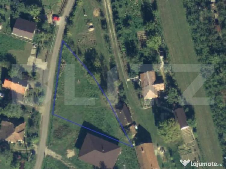 Teren intravilan 1000 mp, front 39,51 m Viile Satu Mare, - 2