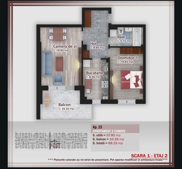 Apartamente 2 camere Theodor Pallady, Oportunitate cu PARCARE inclusa - 4
