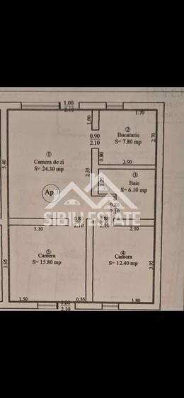 Apartament la Vila cu  3 camere cu grădină 147 mp. si 2 locuri parcare - 9