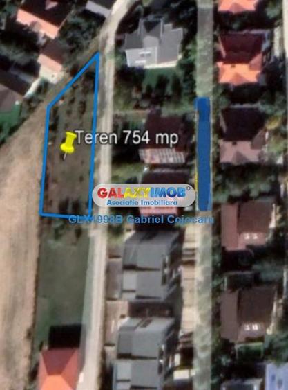 Teren de vanzare 754mp Corbeanca zona Laguna Albastra - 1