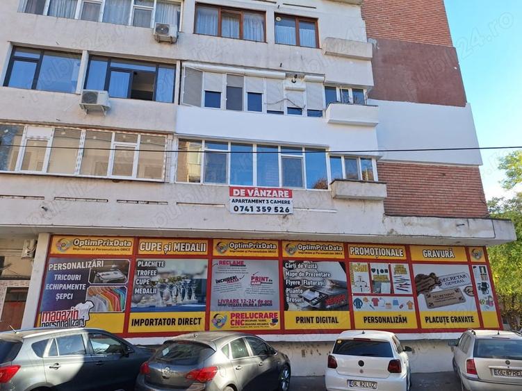 Vind apartament 3 cam. ultracentral, Galati , Ocazie. - 2