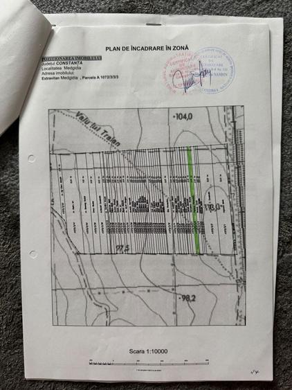 Teren Agricol Valea Dacilor Medgidia , 2.46 Hectare in arenda la Mitroi . - 1