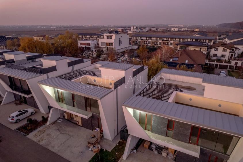 Vila cu design modern si piscina pe acoperis! - 14