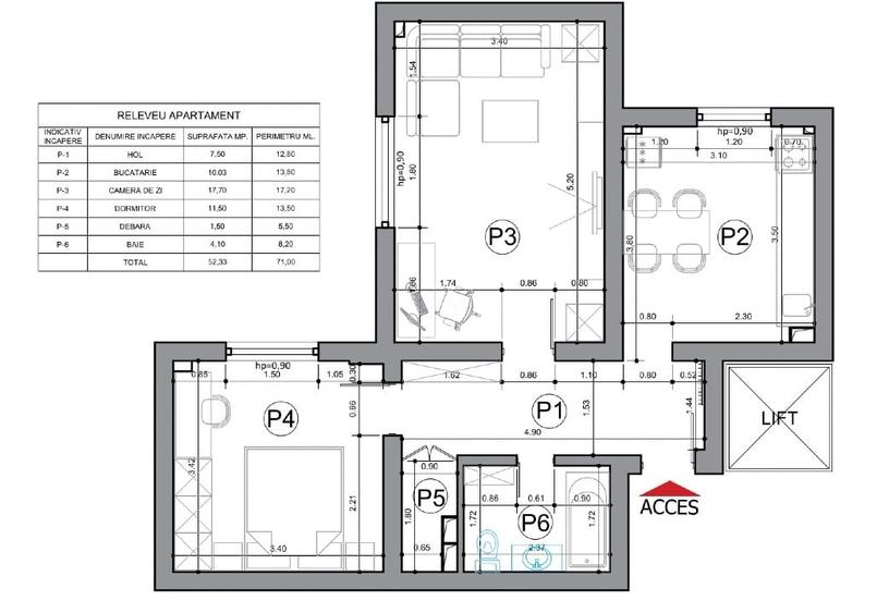 2 camere | Timpuri Noi | Metrou 10 min | Parcare | Mobilat | Gata de mutat - 8