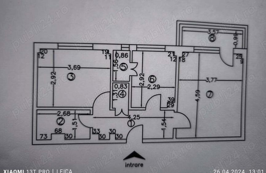 Vand apartament 2 camere - 9