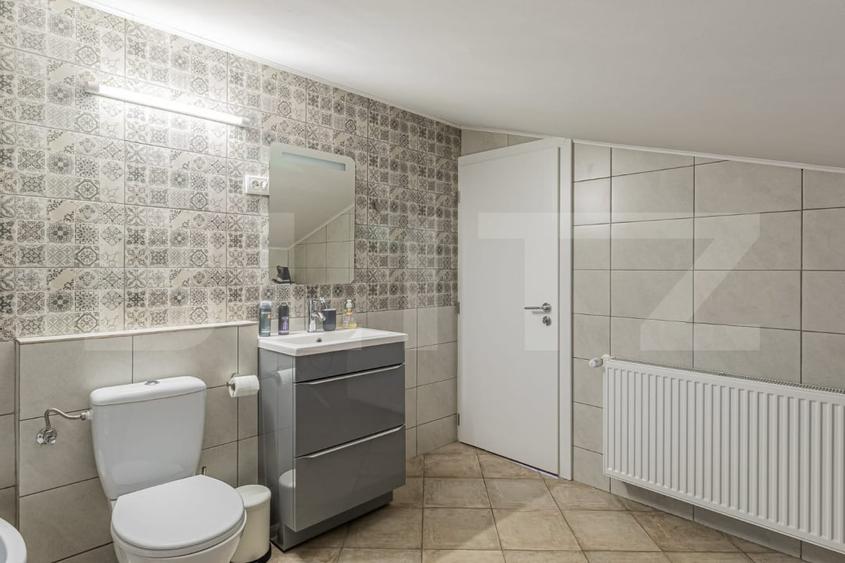 Casa moderna 3camere si mansarda amenajata in zona linistita Tarlungeni - 12