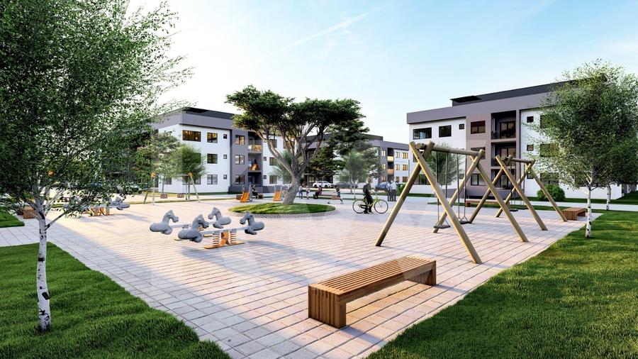 Apartament 2 camere 57.9mp utili buc separata balcon etaj 1 Sibiu - 1