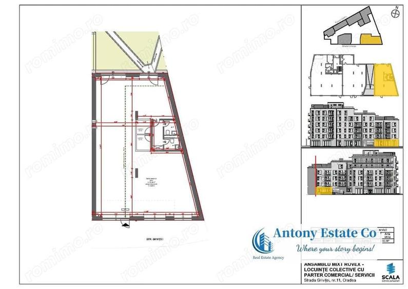 Spatii comerciale in ansamblul Scala Cetate - Oradea - 5