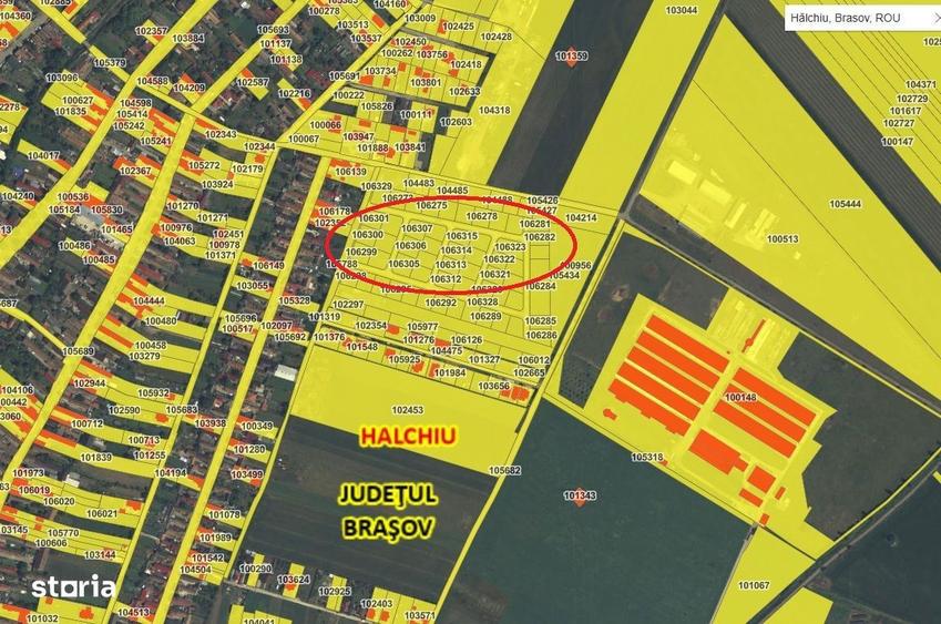Vindem parcele de teren cu utilitati - Halchiu - 2