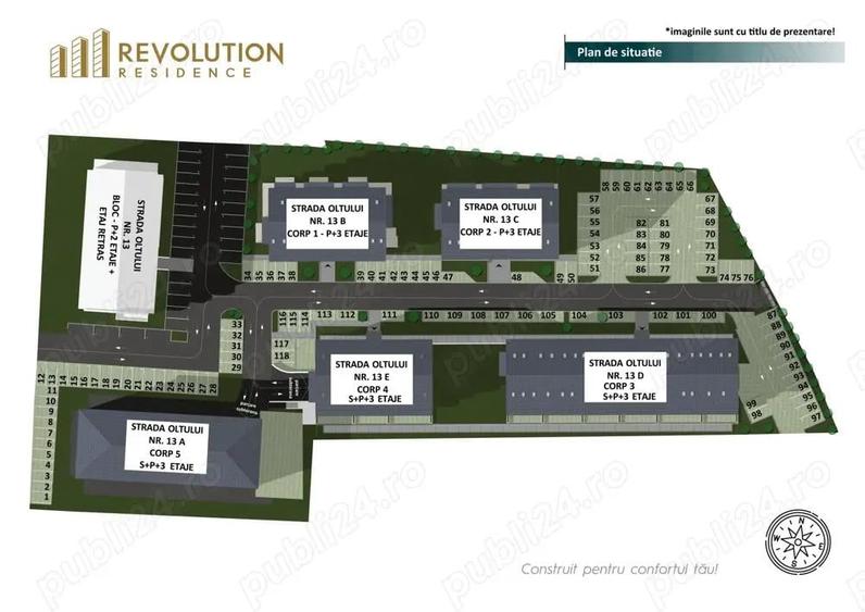 COMISION 0% - Apartamente 3 camere - Oltului 13C, Baia Mare - 5