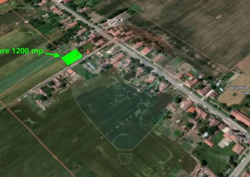 Teren intravilan de vanzare 1,200mp Variasu Mare - 5