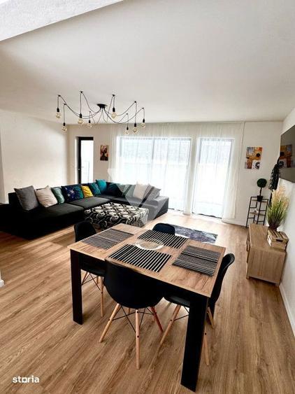 Casa pe un singur nivel 3 camere mobilata 85 mp utili Tocile, Sibiu - 1
