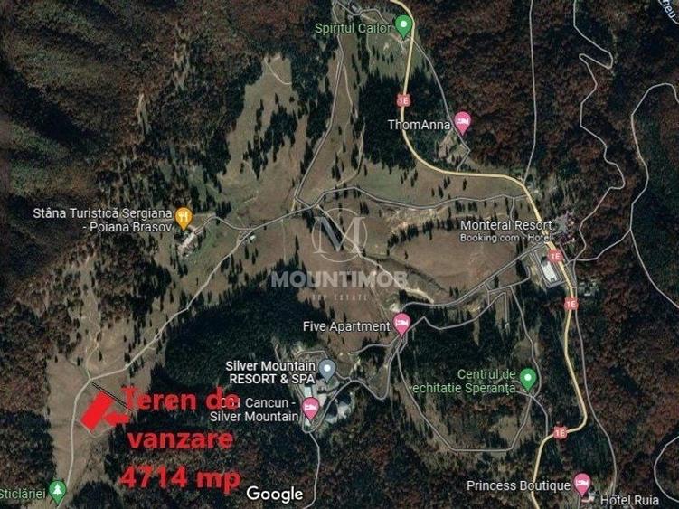 Teren intravilan în Poiana Brașov, 0% COMISION - 2