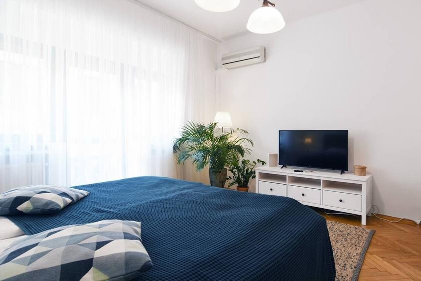 Studio superb Cismigiu, mobilat, centrală proprie, balcon, fără risc seismic - 7