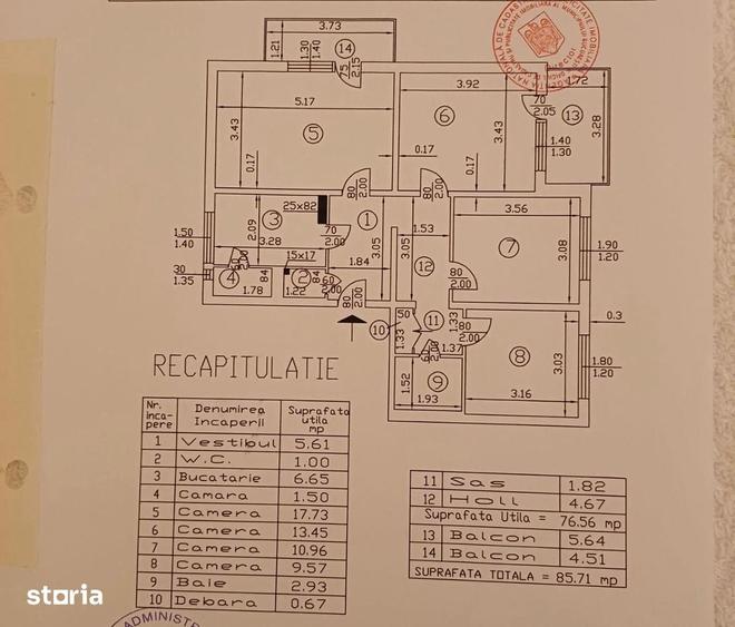 Vanzare apartament 4 camere Militari Universitatea Politehnica - 1