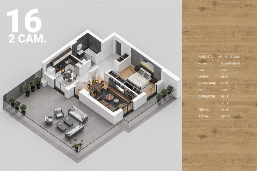 FINALIZAT |Pompa caldura | Panouri fotovoltaice| 72mp terasa - 3